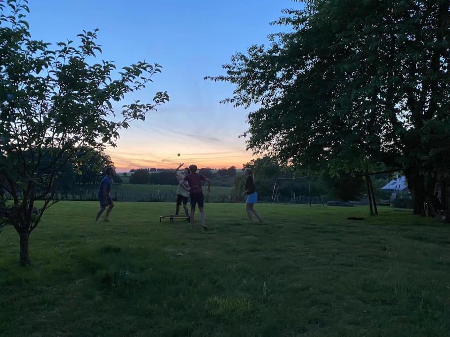 Gerestaureerde Hoeve Met Zicht Durbuy Dış mekan fotoğraf