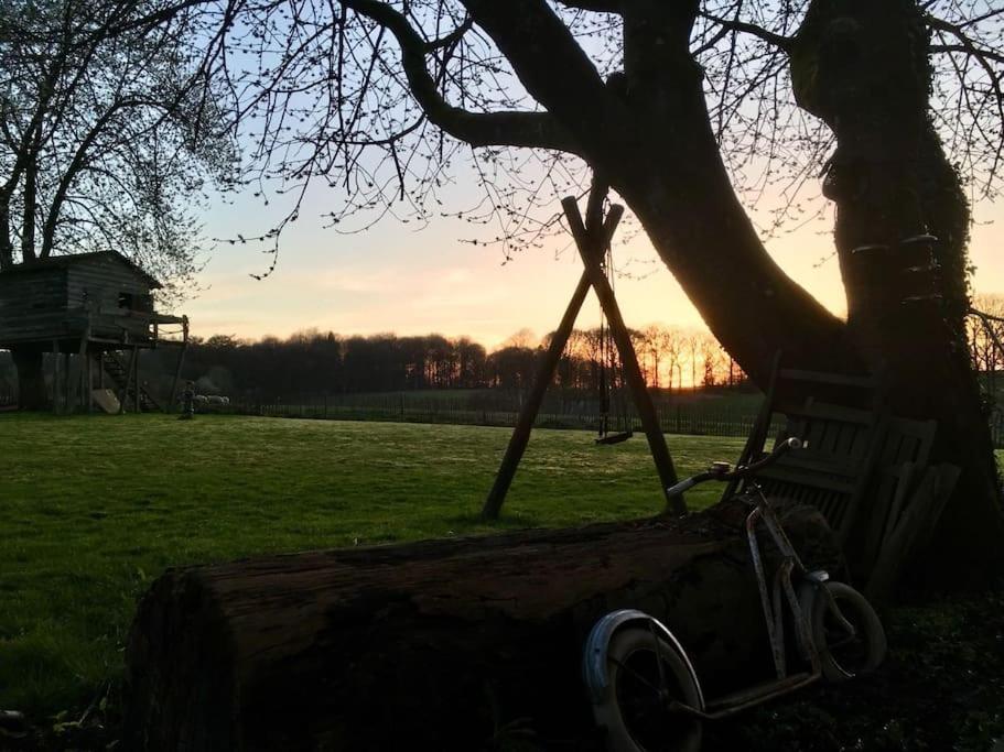 Gerestaureerde Hoeve Met Zicht Durbuy Dış mekan fotoğraf